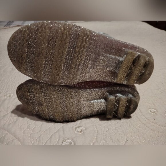 Sparkly Multicolor Kids Rain Boots - Picture 2 of 8